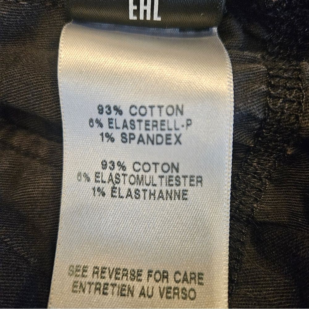 7 For All Mankind Men's Jeans Size 40x32 Black The Straight Whiskers - Picture 6 of 14